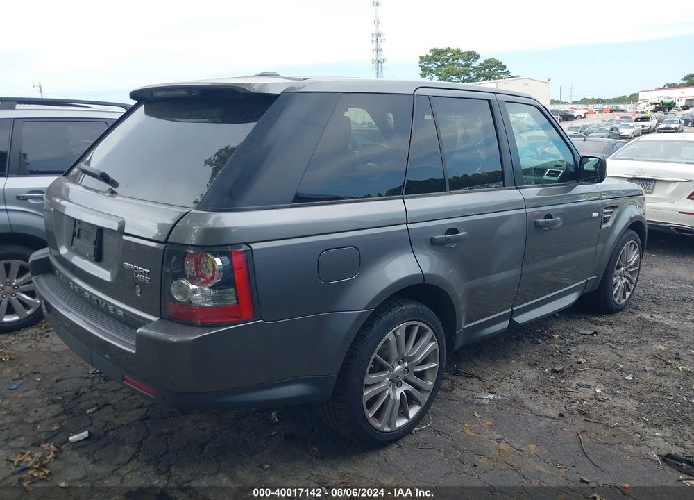 2010 LAND ROVER RANGE ROVER SPORT HSE VIN: SALSK2D48AA227291