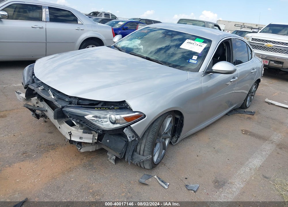 2017 ALFA ROMEO GIULIA TI RWD VIN: ZARFAECN4H7552055