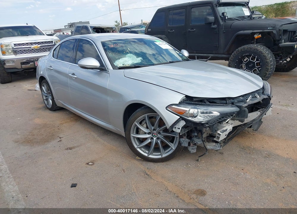 2017 ALFA ROMEO GIULIA TI RWD VIN: ZARFAECN4H7552055