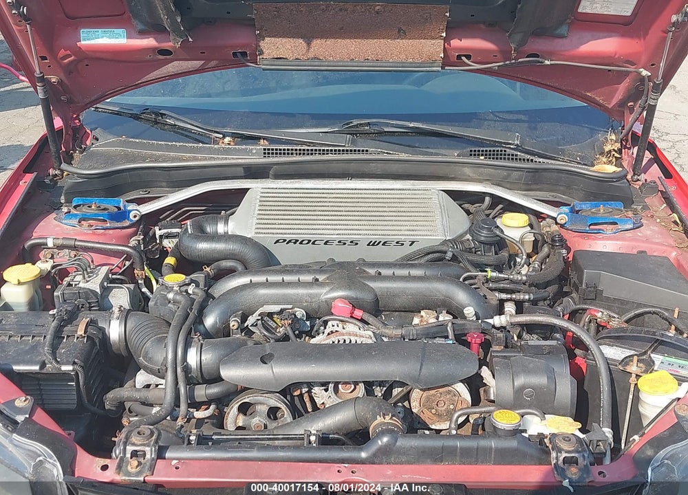 2008 SUBARU IMPREZA WRX VIN: JF1GH74628G802508