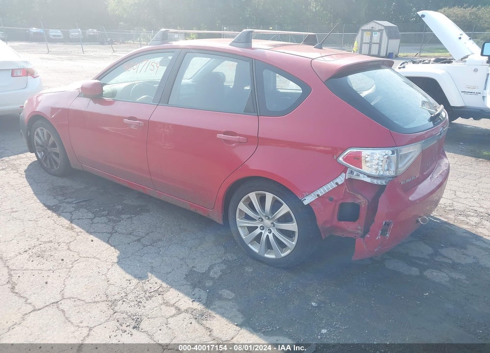 2008 SUBARU IMPREZA WRX VIN: JF1GH74628G802508