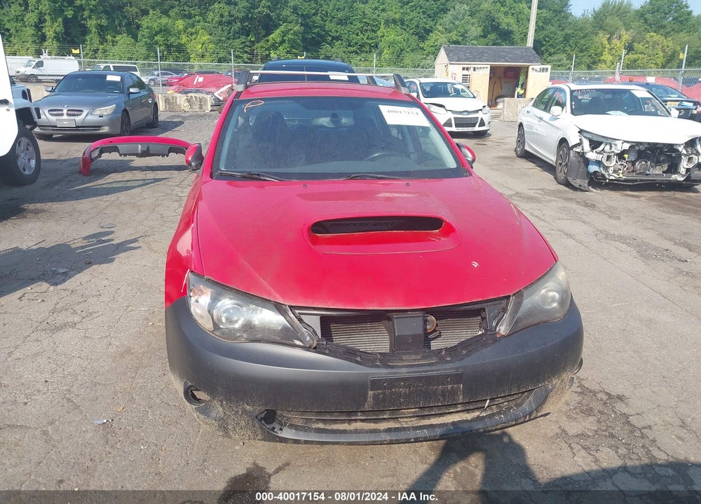2008 SUBARU IMPREZA WRX VIN: JF1GH74628G802508