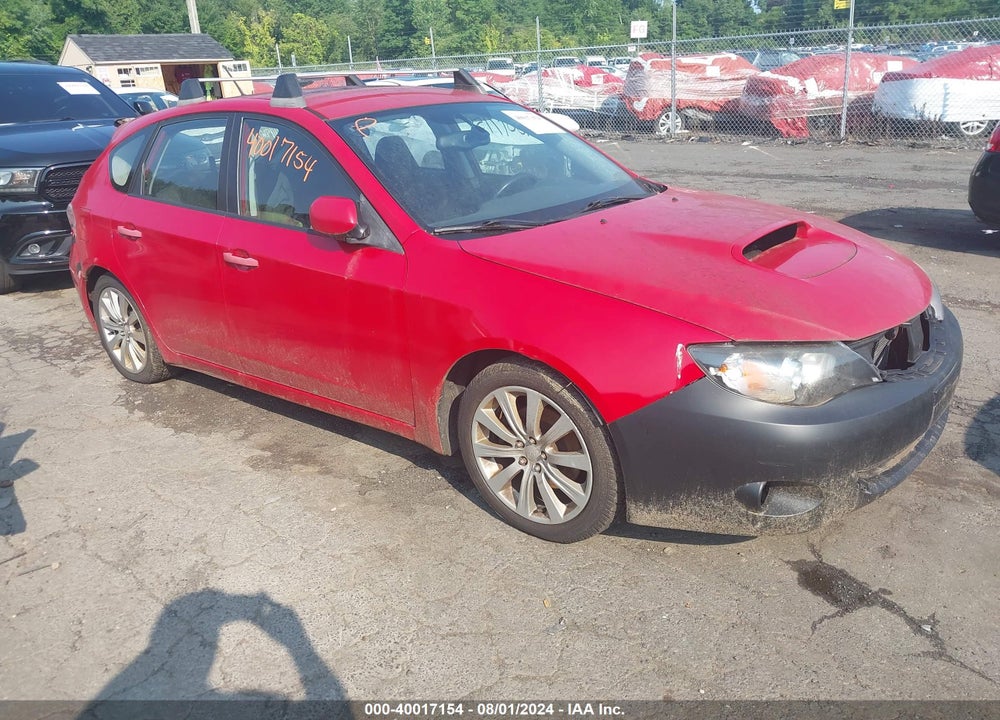 2008 SUBARU IMPREZA WRX VIN: JF1GH74628G802508