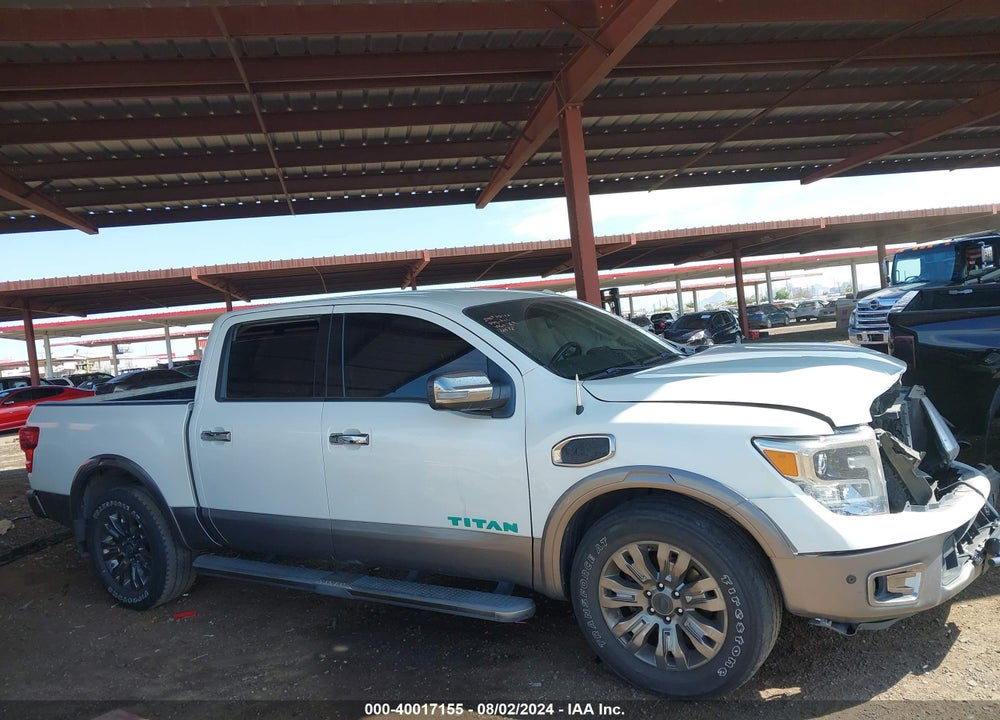 2017 NISSAN TITAN PLATINUM RESERVE VIN: 1N6AA1E67HN514072