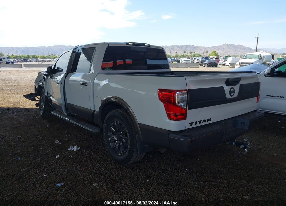 2017 NISSAN TITAN PLATINUM RESERVE VIN: 1N6AA1E67HN514072