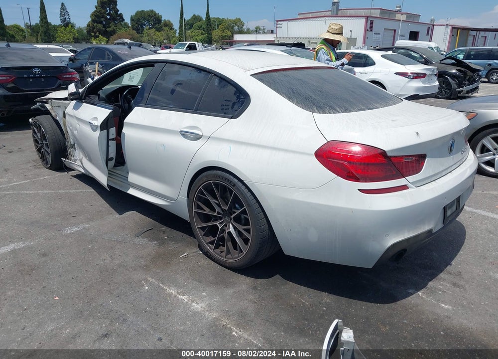 2014 BMW 640I GRAN COUPE VIN: WBA6A0C55ED317820