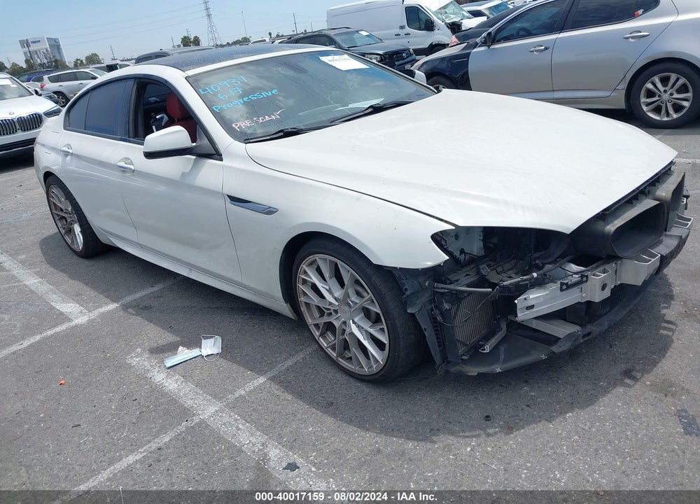 2014 BMW 640I GRAN COUPE VIN: WBA6A0C55ED317820