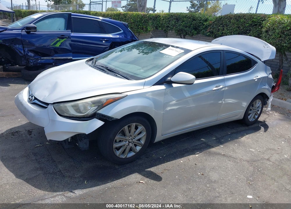 2016 HYUNDAI ELANTRA SE VIN: KMHDH4AE7GU559846