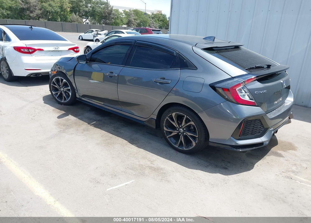 2019 HONDA CIVIC SPORT VIN: SHHFK7H44KU409254