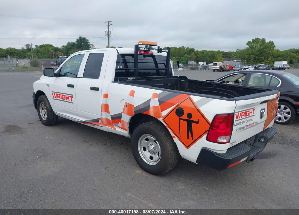 2023 RAM 1500 CLASSIC TRADESMAN QUAD CAB 4X2 6'4 BOX VIN: 1C6RR6FG8PS535815