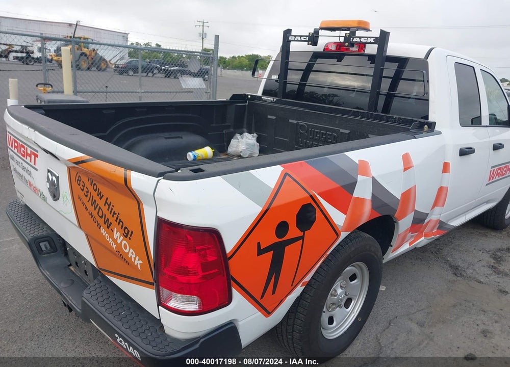 2023 RAM 1500 CLASSIC TRADESMAN QUAD CAB 4X2 6'4 BOX VIN: 1C6RR6FG8PS535815