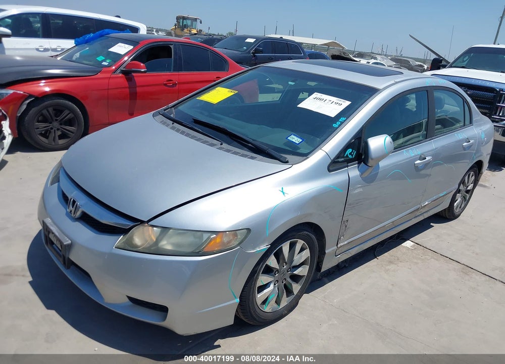 2009 HONDA CIVIC EX-L VIN: 1HGFA16969L016350