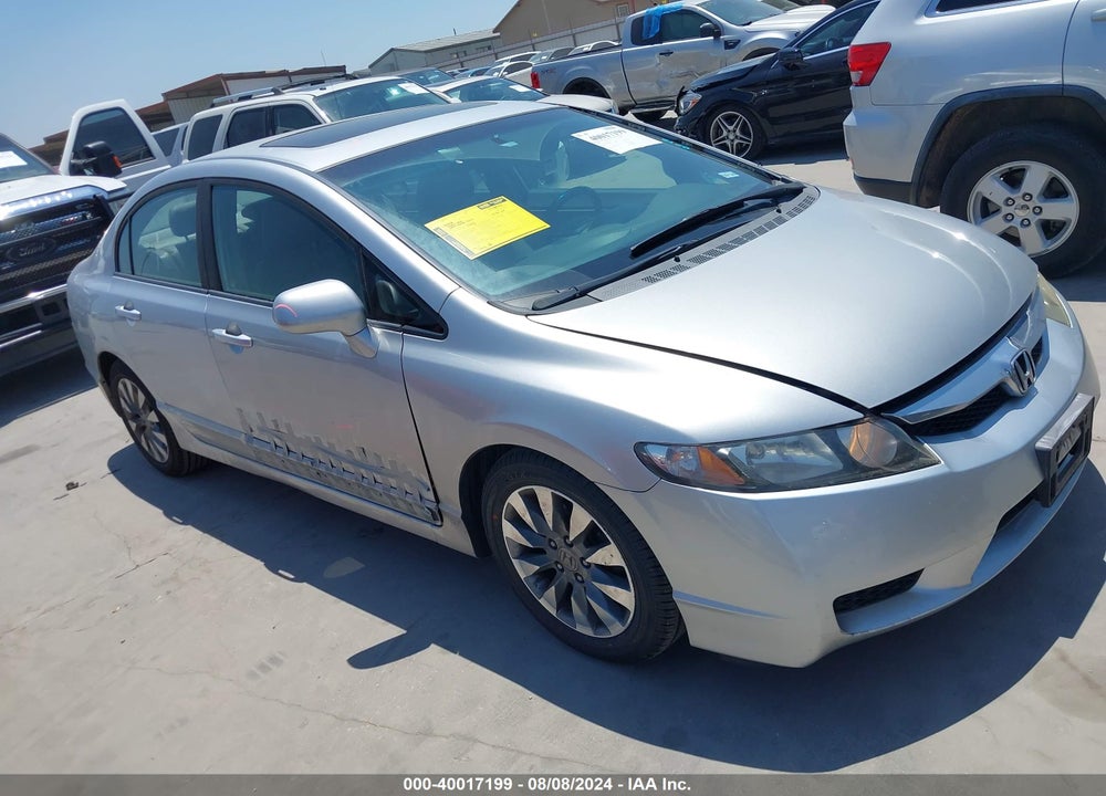 2009 HONDA CIVIC EX-L VIN: 1HGFA16969L016350