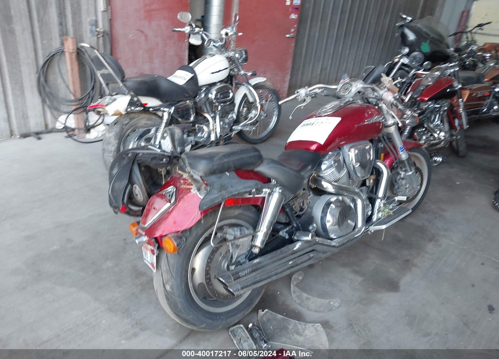 2003 HONDA VTX1800 C VIN: 1HFSC46043A101738