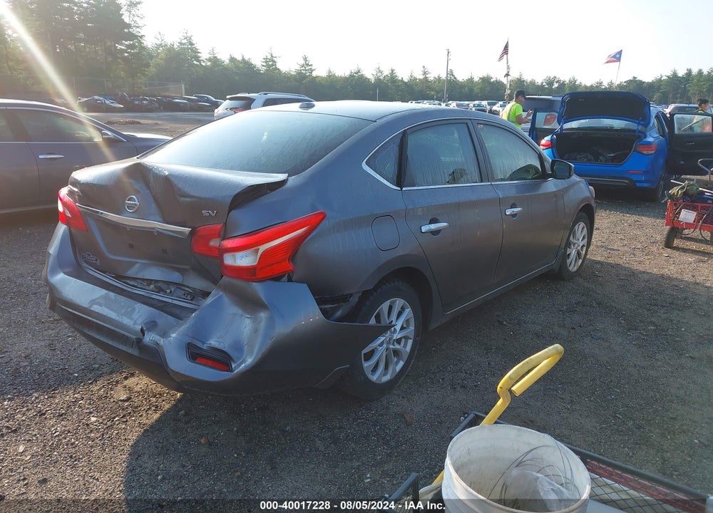 2019 NISSAN SENTRA SV VIN: 3N1AB7AP4KY285753