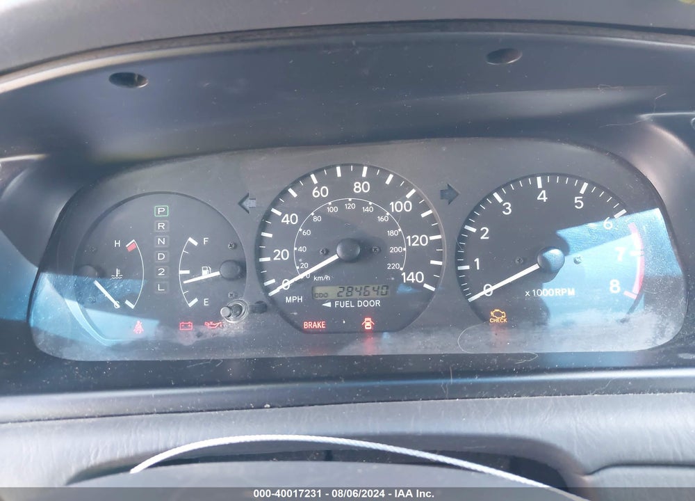 2000 TOYOTA CAMRY LE V6 VIN: JT2BF22KXY0251906