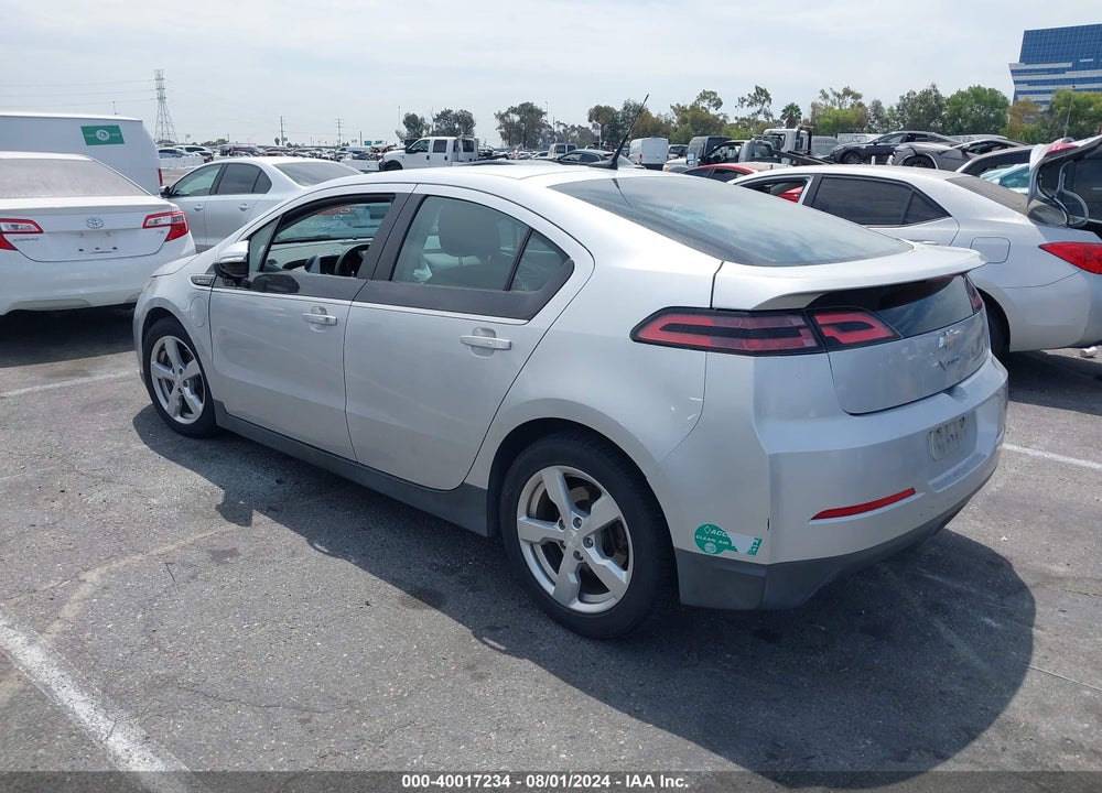 2013 CHEVROLET VOLT VIN: 1G1RE6E40DU143125