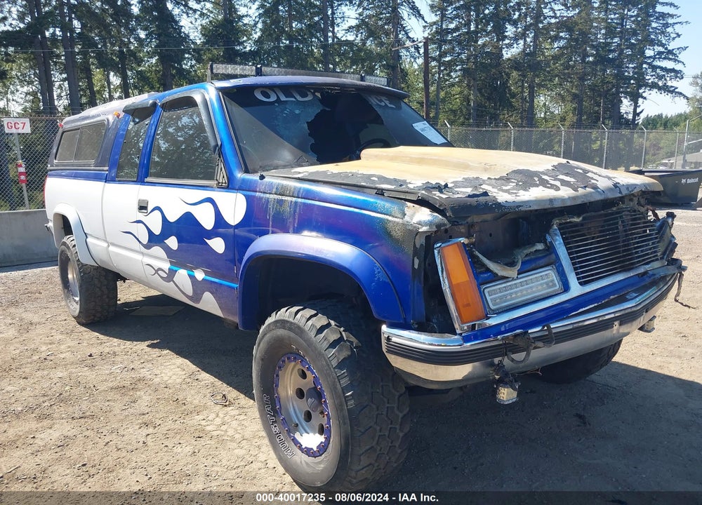 1992 GMC SIERRA K1500 VIN: 2GTEK19K7N1542931