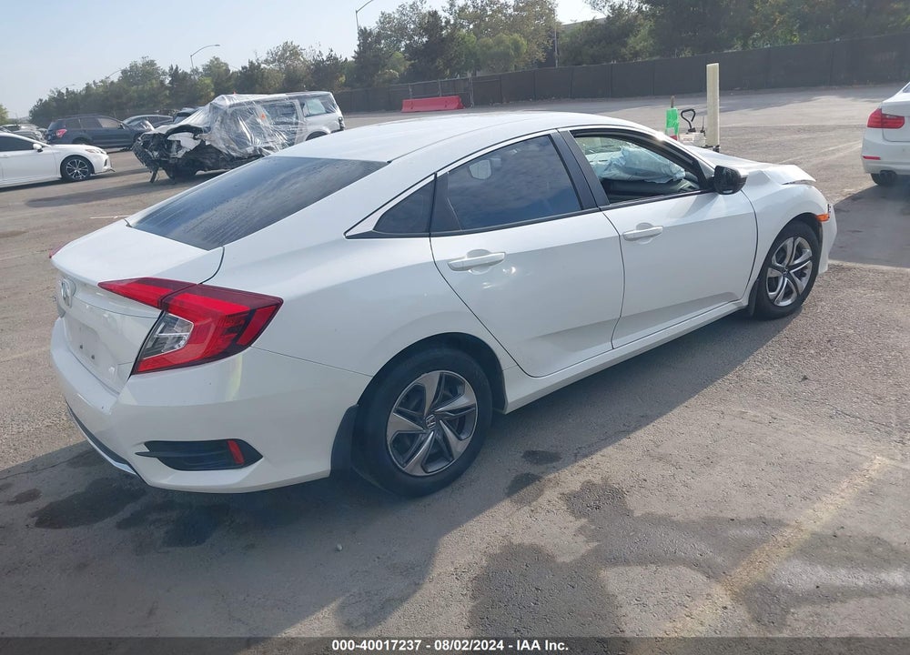 2020 HONDA CIVIC LX VIN: 2HGFC2F67LH571155