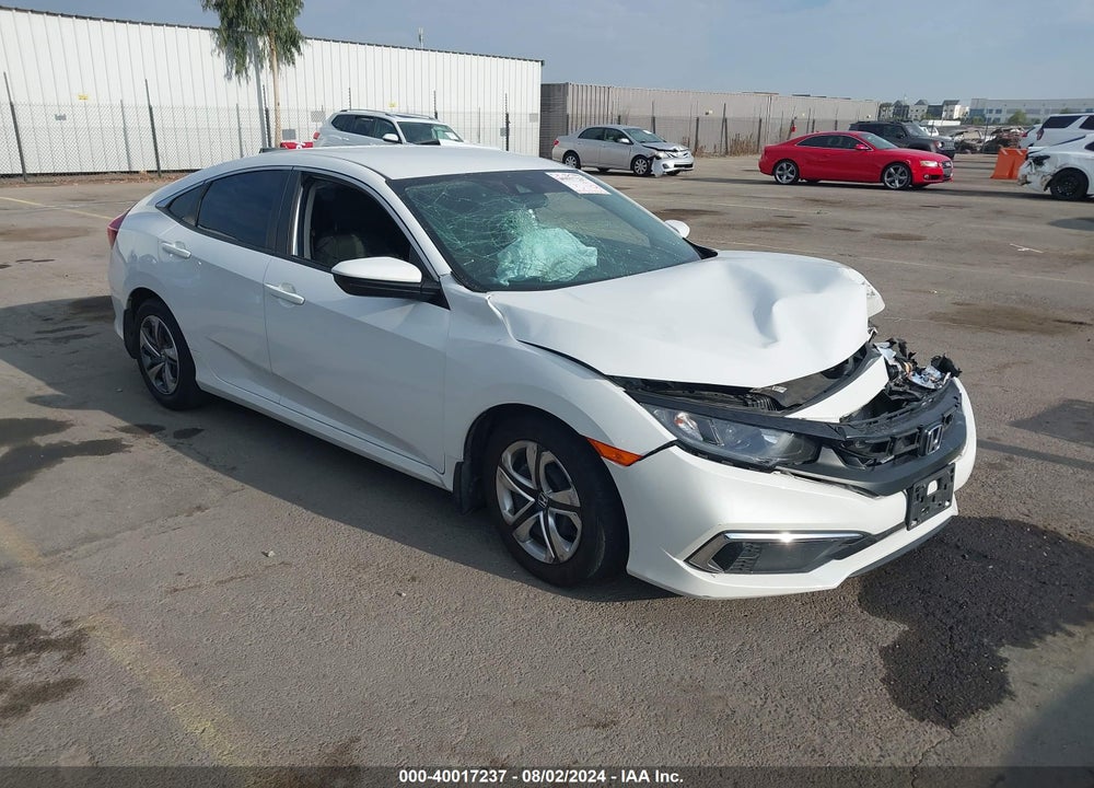 2020 HONDA CIVIC LX VIN: 2HGFC2F67LH571155