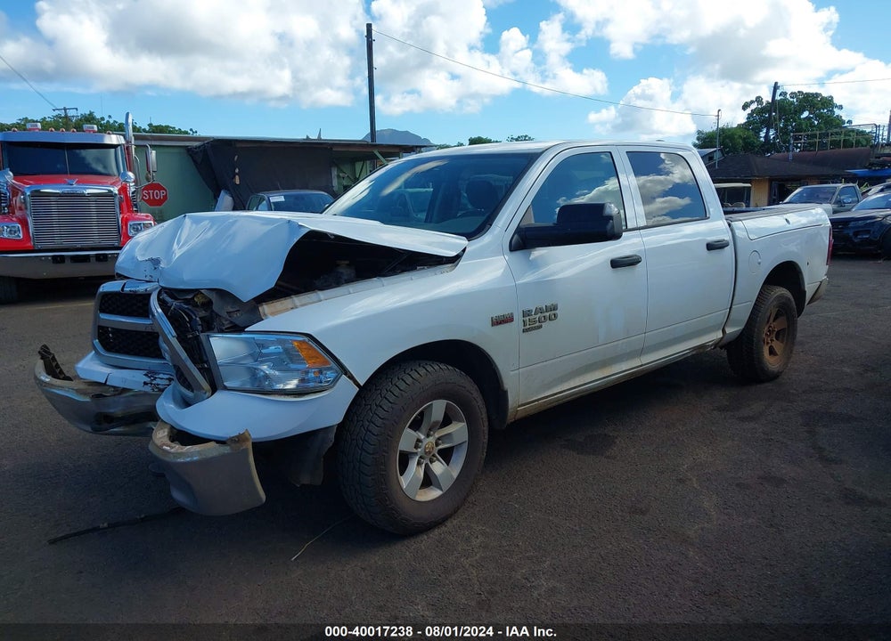 2019 RAM 1500 CLASSIC TRADESMAN 4X4 5'7 BOX VIN: 1C6RR7KT2KS593369