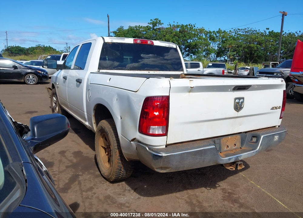 2019 RAM 1500 CLASSIC TRADESMAN 4X4 5'7 BOX VIN: 1C6RR7KT2KS593369