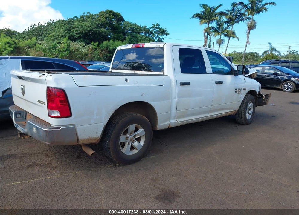 2019 RAM 1500 CLASSIC TRADESMAN 4X4 5'7 BOX VIN: 1C6RR7KT2KS593369