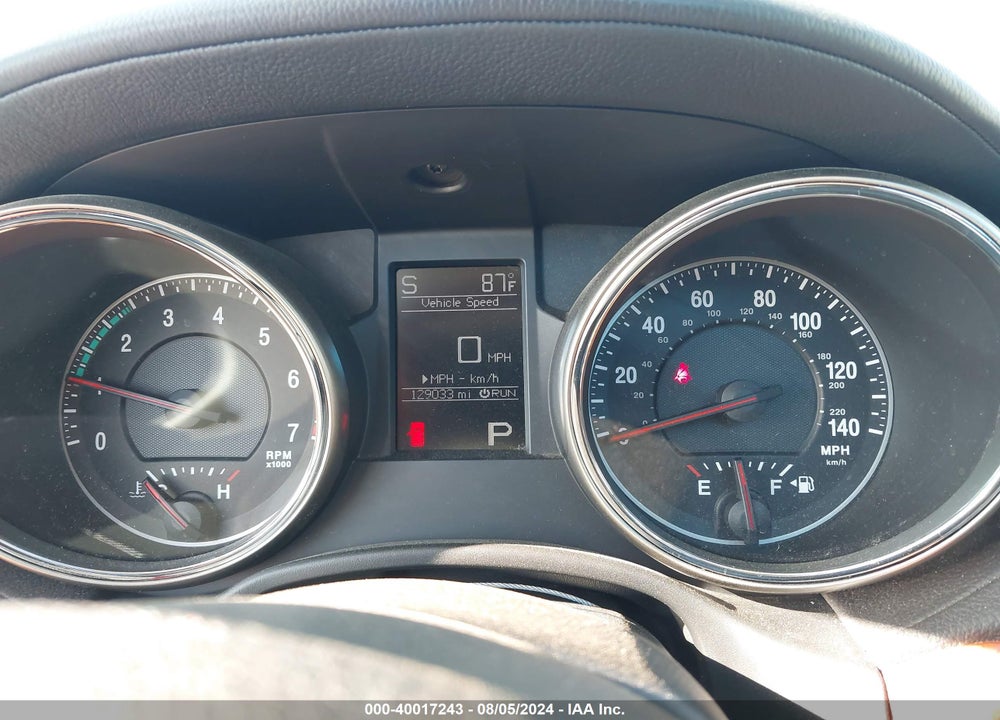2013 JEEP GRAND CHEROKEE OVERLAND VIN: 1C4RJFCT7DC614920