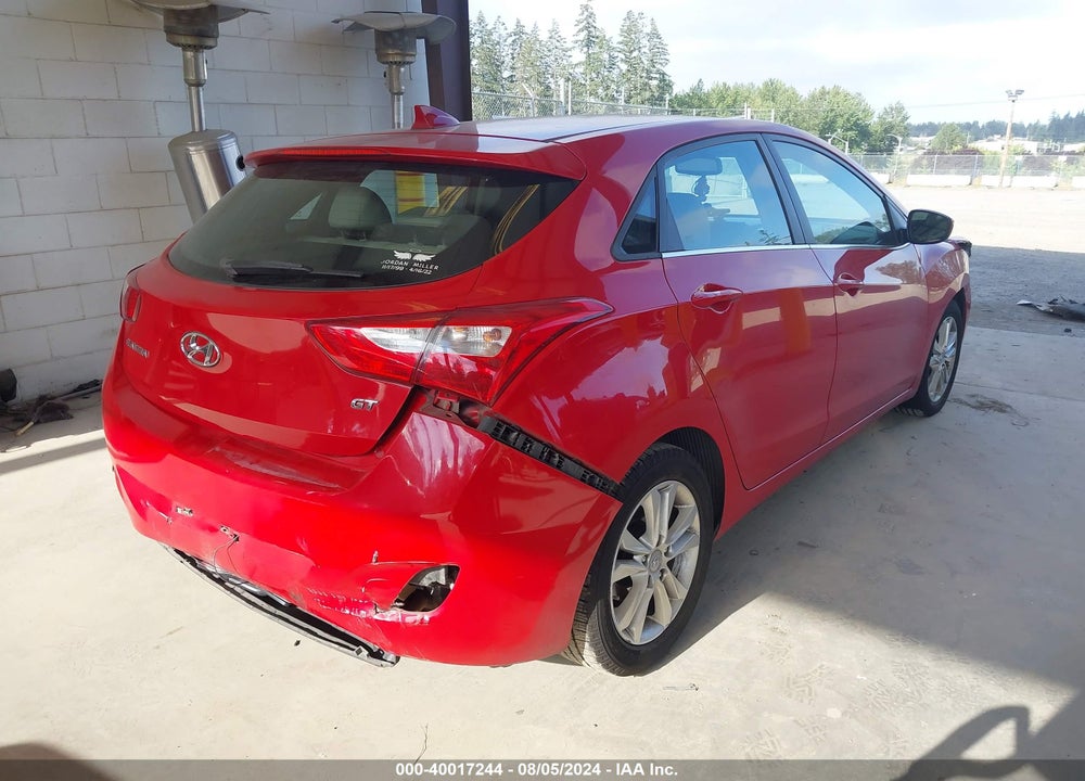 2013 HYUNDAI ELANTRA GT VIN: KMHD35LE2DU061387