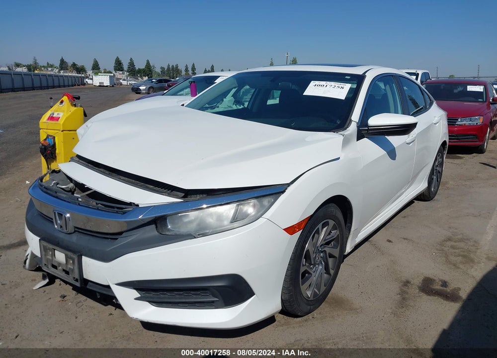 2016 HONDA CIVIC EX VIN: 19XFC2F70GE249045