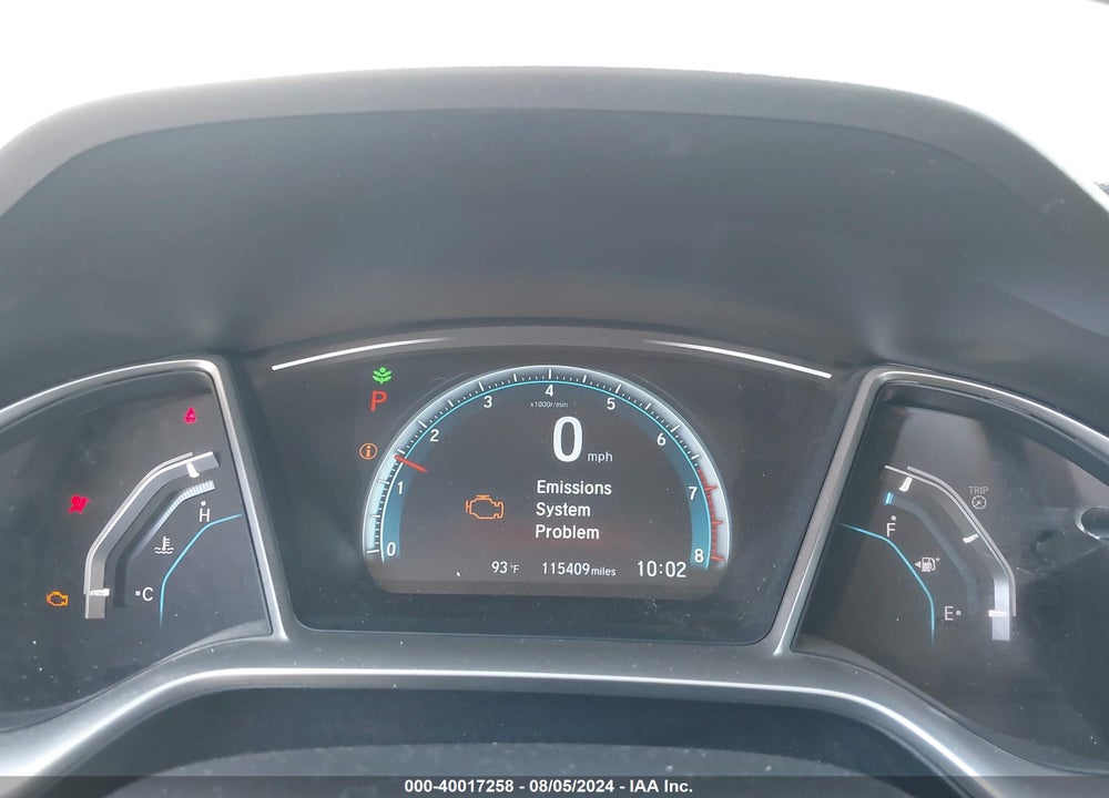 2016 HONDA CIVIC EX VIN: 19XFC2F70GE249045