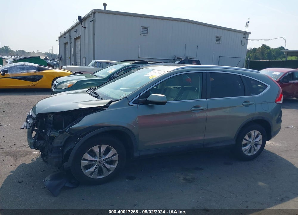2012 HONDA CR-V EX-L VIN: JHLRM4H72CC019191