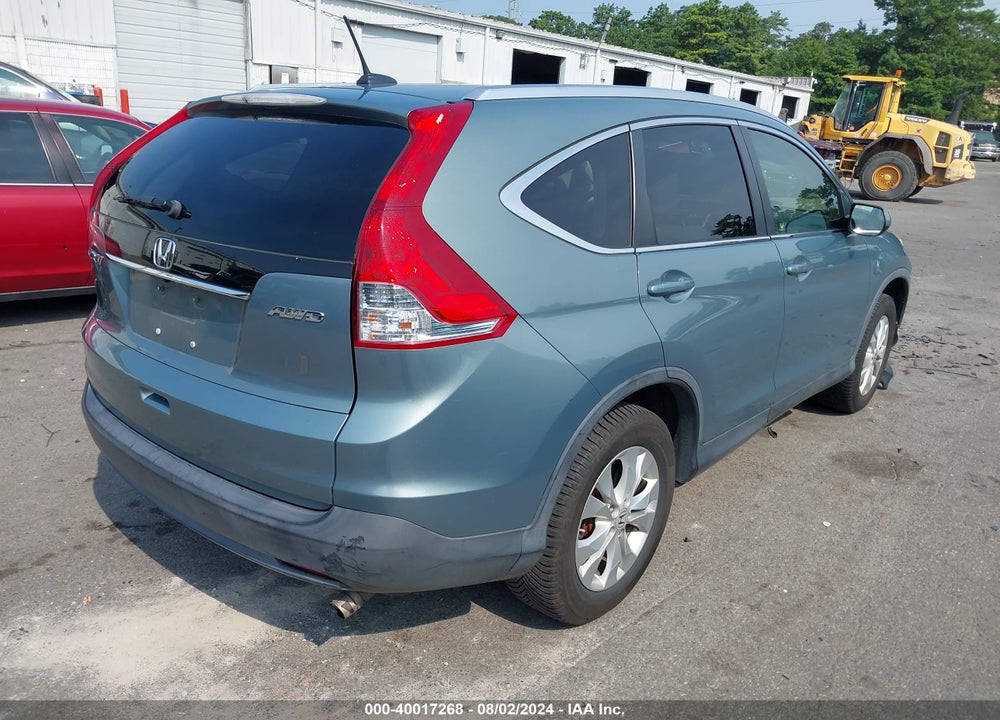 2012 HONDA CR-V EX-L VIN: JHLRM4H72CC019191