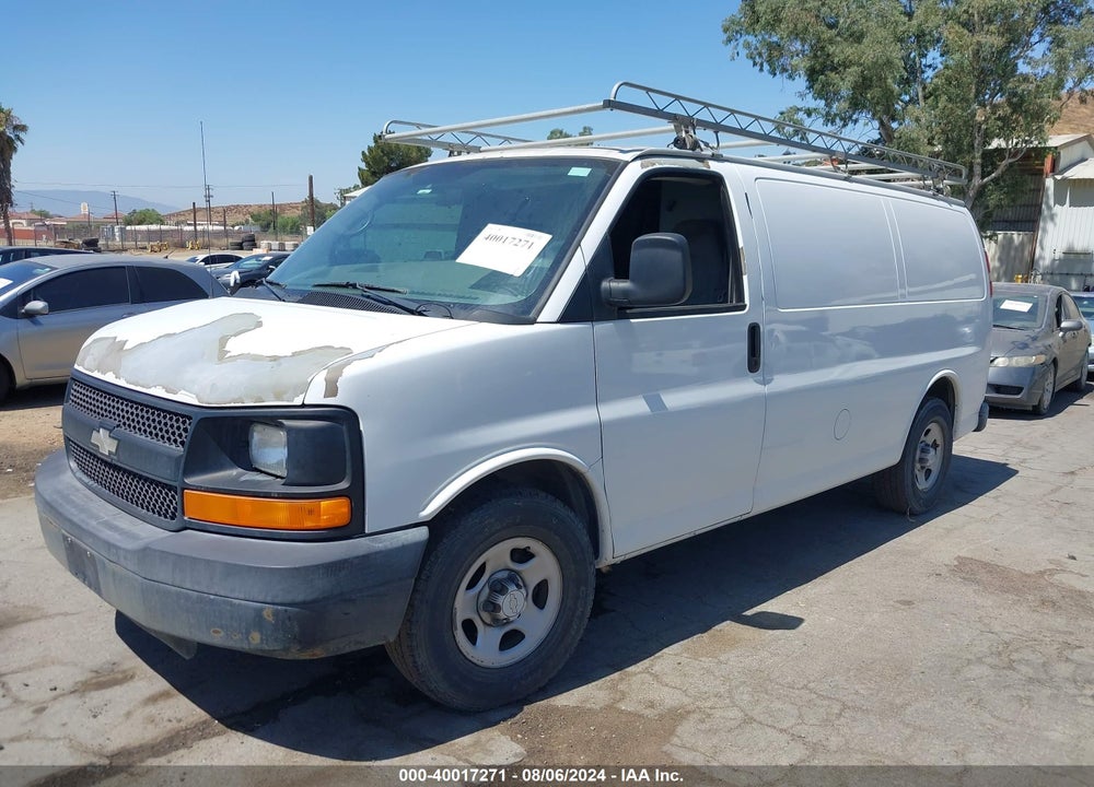 2008 CHEVROLET EXPRESS WORK VAN VIN: 1GCFG15X281172344