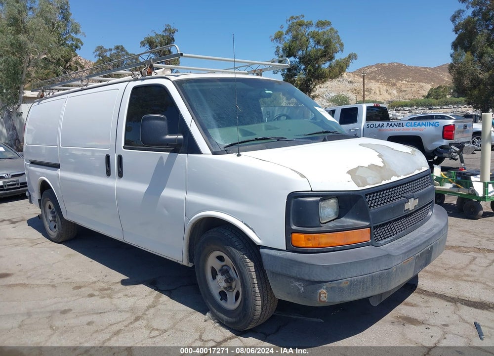 2008 CHEVROLET EXPRESS WORK VAN VIN: 1GCFG15X281172344
