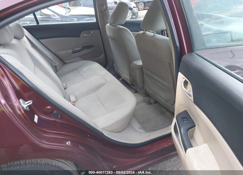 2012 HONDA CIVIC LX VIN: 19XFB2F57CE352359