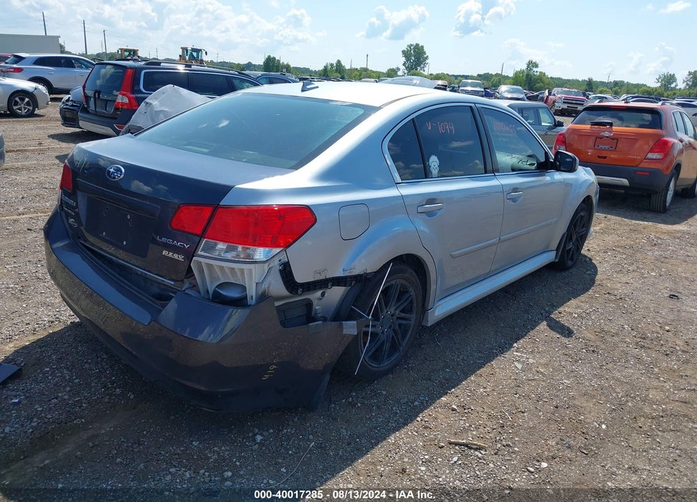 2014 SUBARU LEGACY 2.5I PREMIUM VIN: 4S3BMBE66E3011094