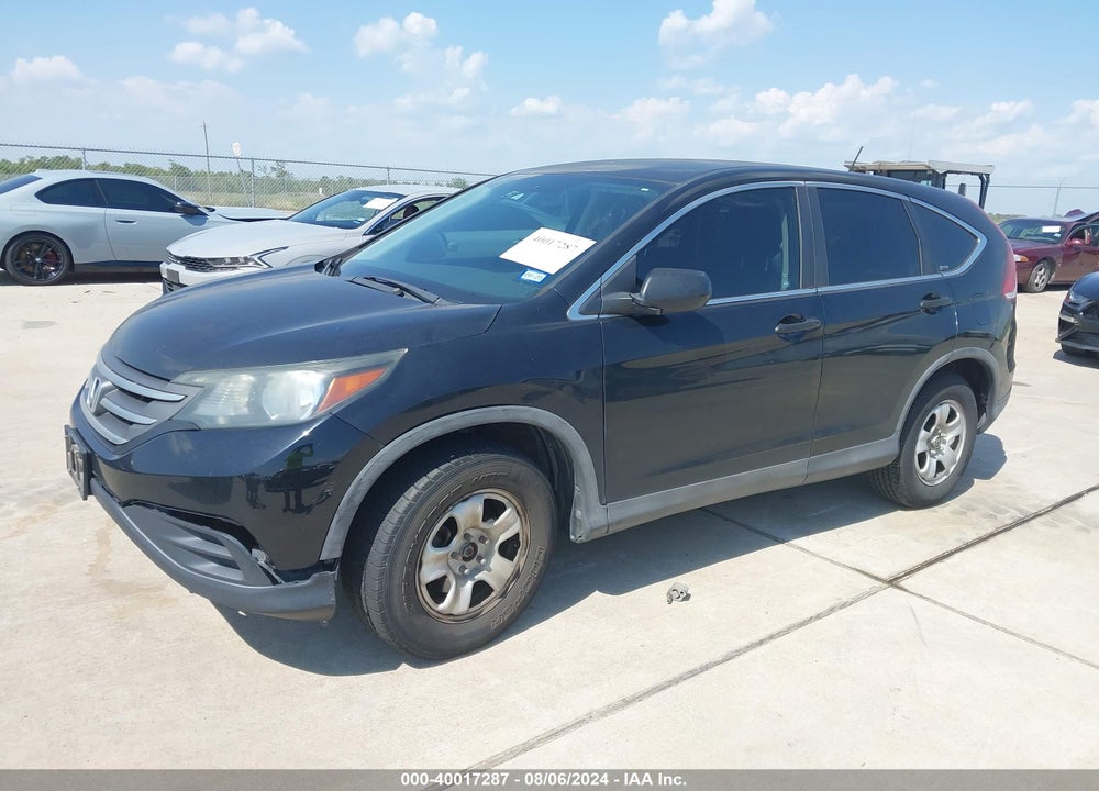2012 HONDA CR-V LX VIN: 5J6RM3H37CL031075