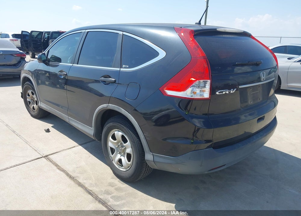 2012 HONDA CR-V LX VIN: 5J6RM3H37CL031075