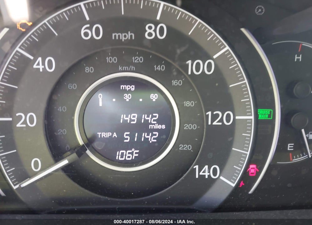2012 HONDA CR-V LX VIN: 5J6RM3H37CL031075