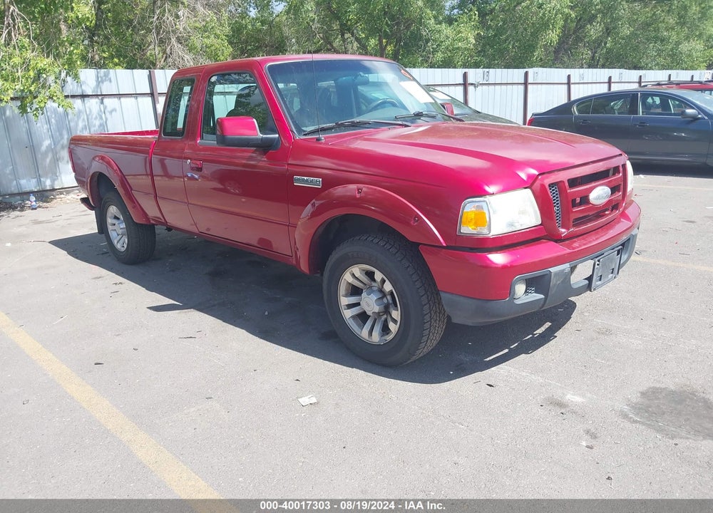 2007 FORD RANGER SPORT/STX/XL/XLT VIN: 1FTYR14U27PA53909