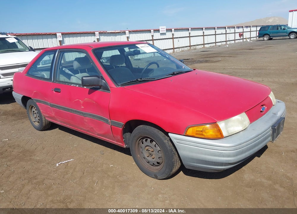 1991 FORD ESCORT LX VIN: 3FAPP11J6MR164131
