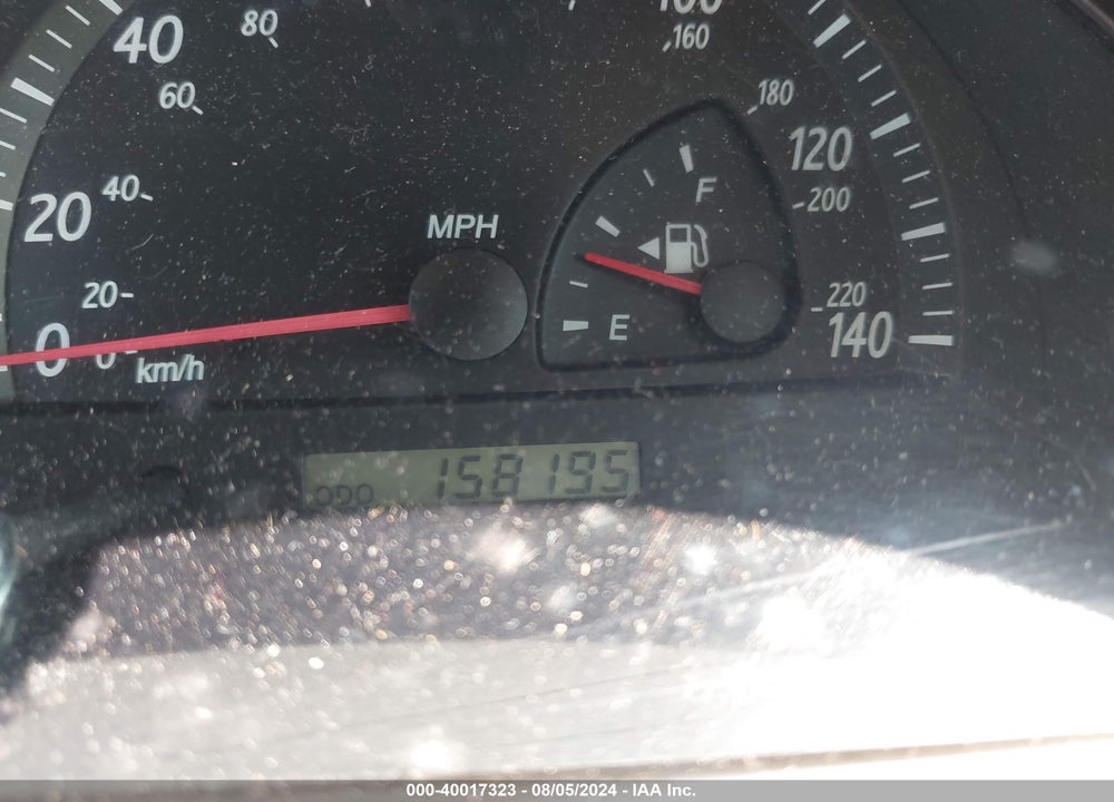 2002 TOYOTA CAMRY LE VIN: 4T1BE30K52U614417