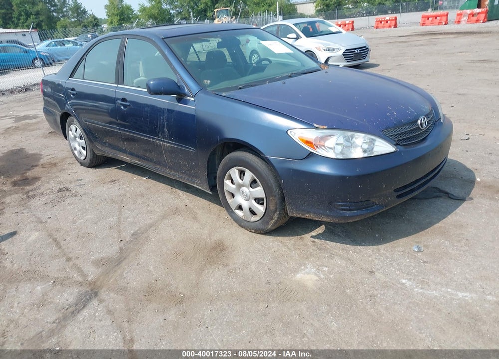 2002 TOYOTA CAMRY LE VIN: 4T1BE30K52U614417