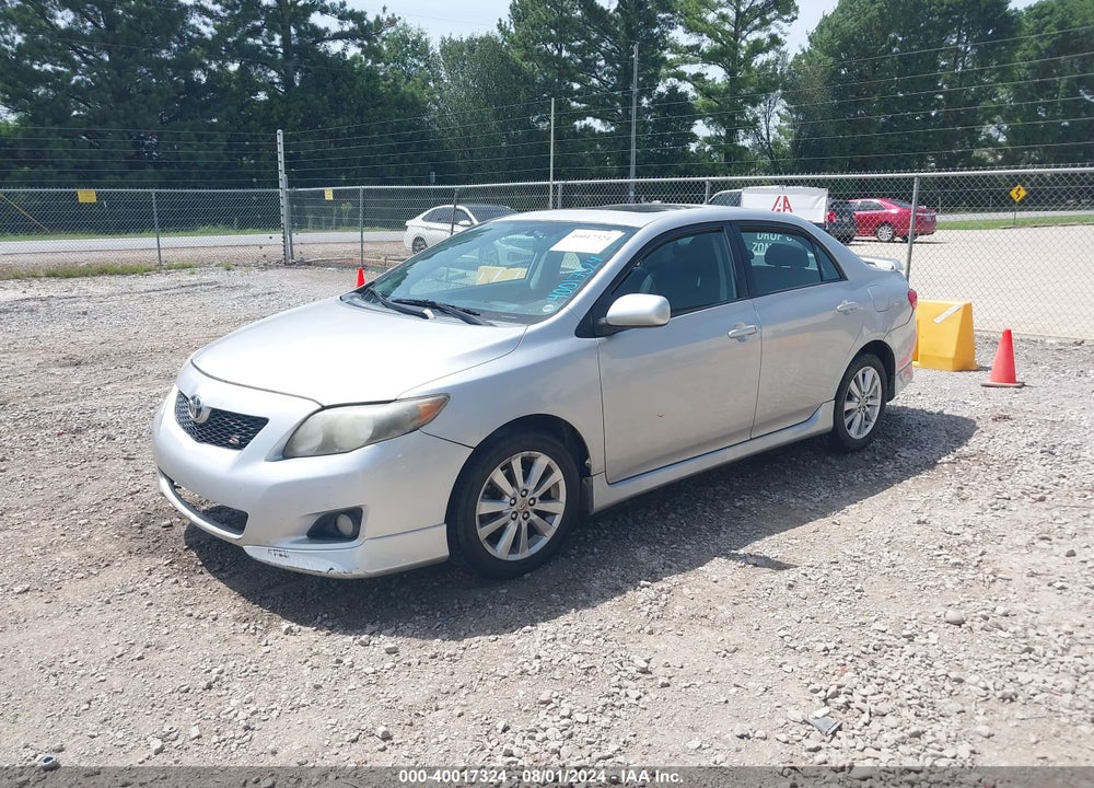 2010 TOYOTA COROLLA S VIN: 2T1BU4EE7AC469053