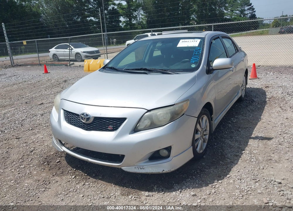 2010 TOYOTA COROLLA S VIN: 2T1BU4EE7AC469053