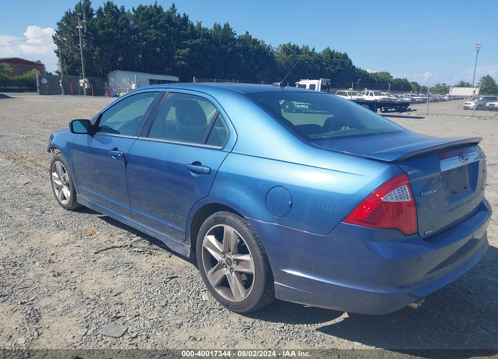 2010 FORD FUSION SPORT VIN: 3FAHP0DC1AR375518