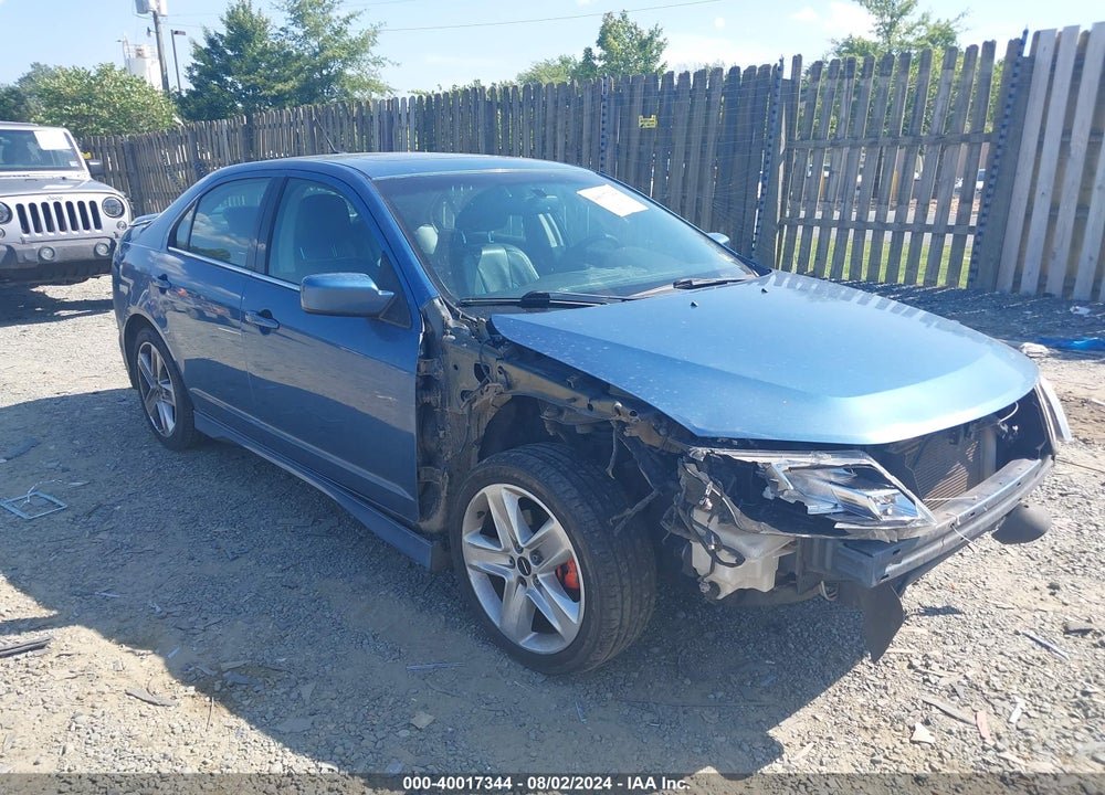 2010 FORD FUSION SPORT VIN: 3FAHP0DC1AR375518