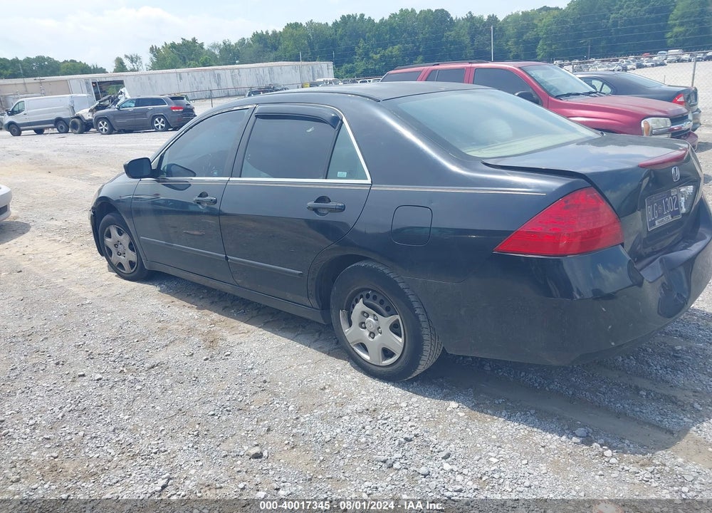 2006 HONDA ACCORD 2.4 LX VIN: 3HGCM56486G701576