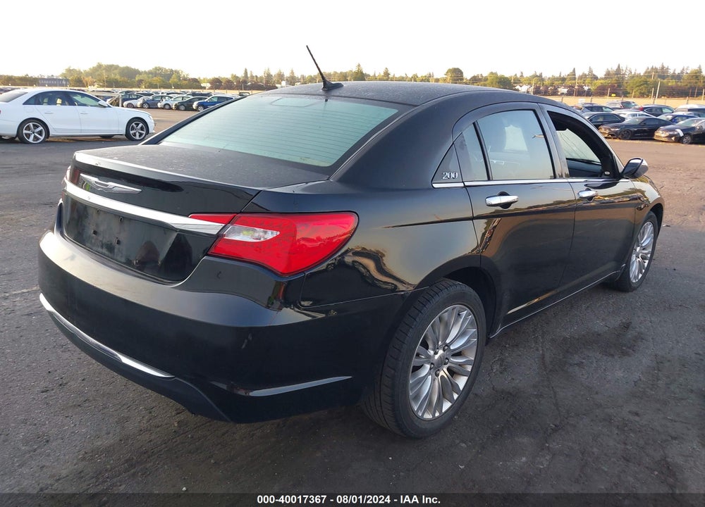 2011 CHRYSLER 200 LIMITED VIN: 1C3BC2FG3BN581679